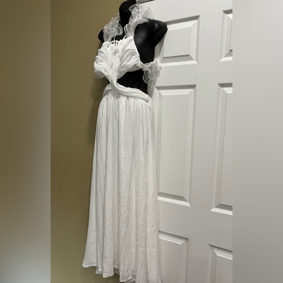 JEAN JAIL women boho ruffle top dress size XL - Picture 7 of 7